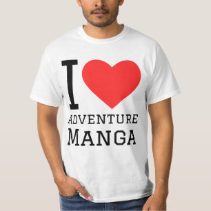 T-shirt J'aime manga aventure