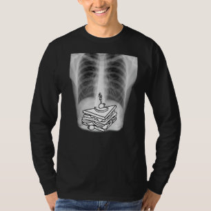 T-shirt J'Aime Manger Des Sandwichs X Ray Le Prouve