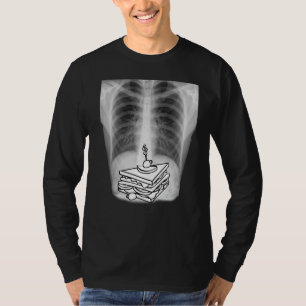 T-shirt J'Aime Manger Des Sandwichs X Ray Le Prouve