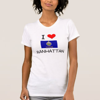 T-shirt J'aime MANHATTAN le Kansas