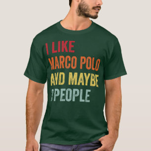 T-shirt J'Aime Marco Polo Peut-Être 3 Personnes