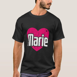 T-shirt J'aime Marie Prénom I Il Marie