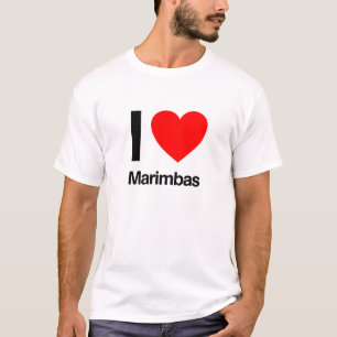T-shirt j'aime marimbas
