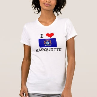 T-shirt J'aime Marquette Michigan