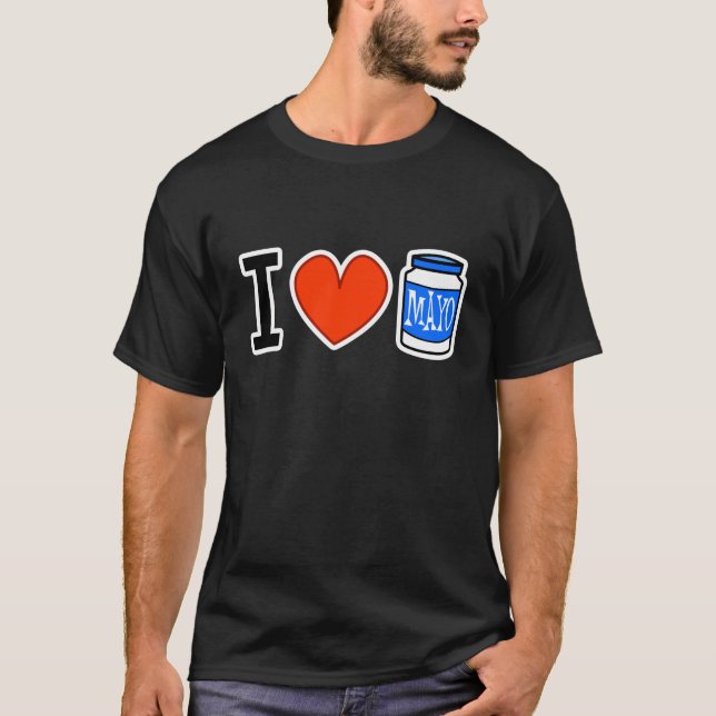T-shirt J'aime Mayo ! (Devant)