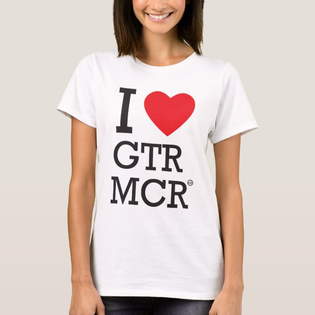 T-shirt J'aime MCR GTR (Devant)