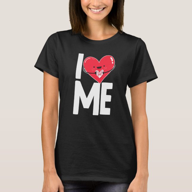 T-shirt J'Aime Me Coeur Moi-Même Amour (Devant)