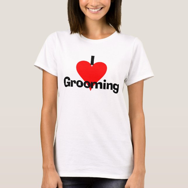 T-shirt J'aime me toiletter (Devant)