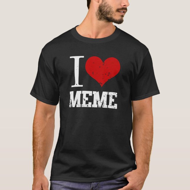 T-shirt J'aime Meme (Devant)