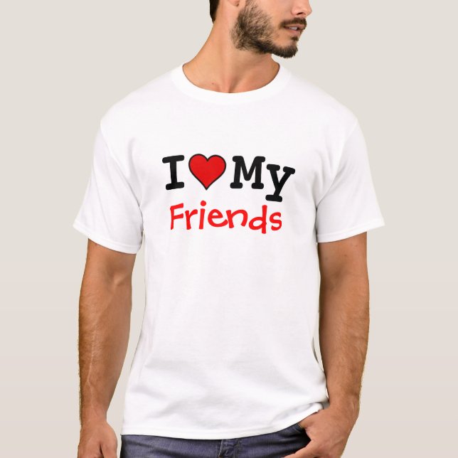 T-shirt J'Aime Mes Amis (Devant)