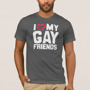 T-SHIRT J'AIME MES AMIS GAY