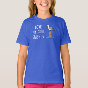 T-shirt J'Aime Mes Amis Gull