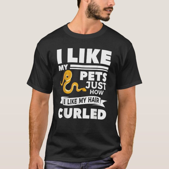 T-shirt J'Aime Mes Animaux De Compagnie Comme J'Aime Mon B (Devant)