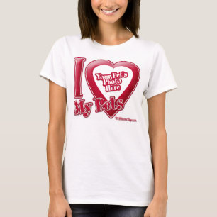 T-shirt J'aime mes animaux - Photo