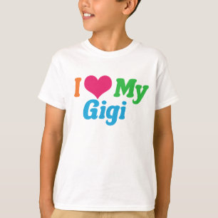 T-shirt J'Aime Mes Enfants Gigi
