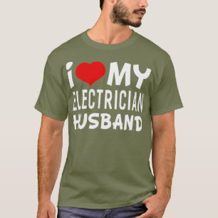 T-shirt J'Aime Mes Femmes Du Hub Électricien