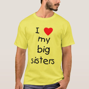 T-shirt J'aime mes grandes soeurs