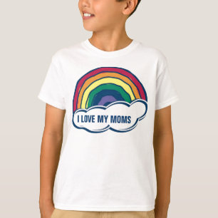 T-shirt J'aime mes mamans