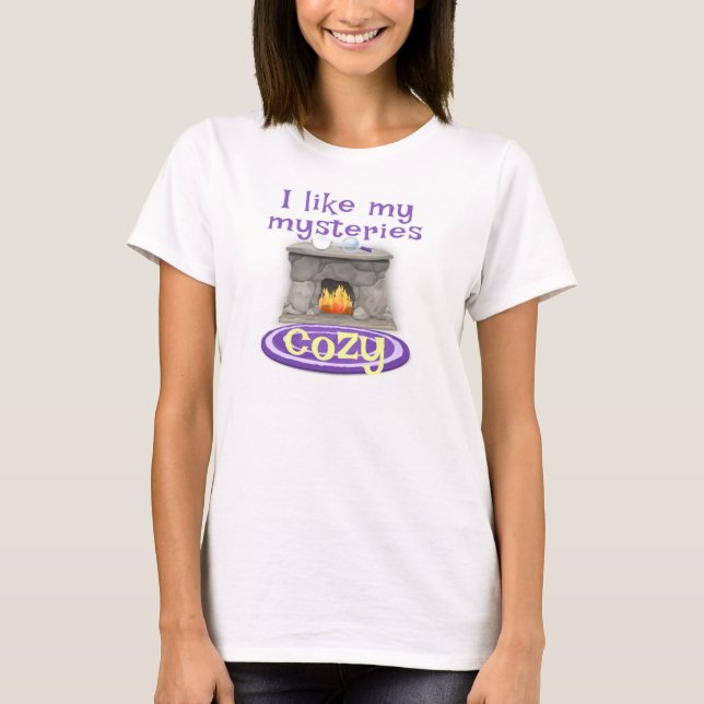 T-shirt J'aime mes mystères cosy (Devant)