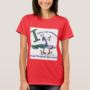 T-shirt J'Aime Mes Peeps-Breeders