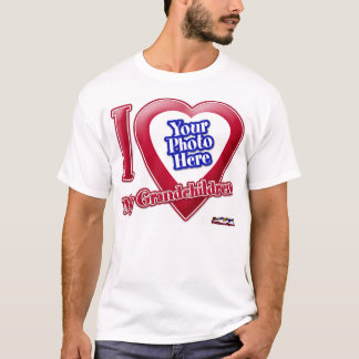 T-shirt J'aime mes petits-enfants - Photo