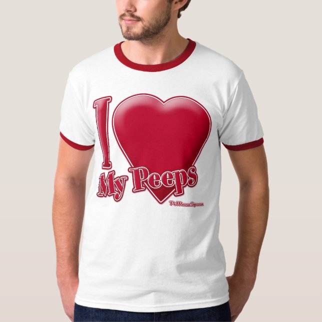 T-shirt J'aime mes piaulements (Devant)