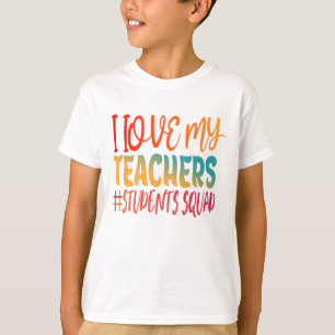 T-SHIRT J'AIME MES PROFESSEURS.