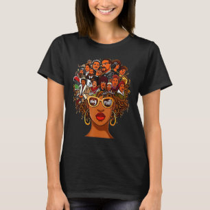 T-shirt J'Aime Mes Racines Retour Puissante Histoire Mois