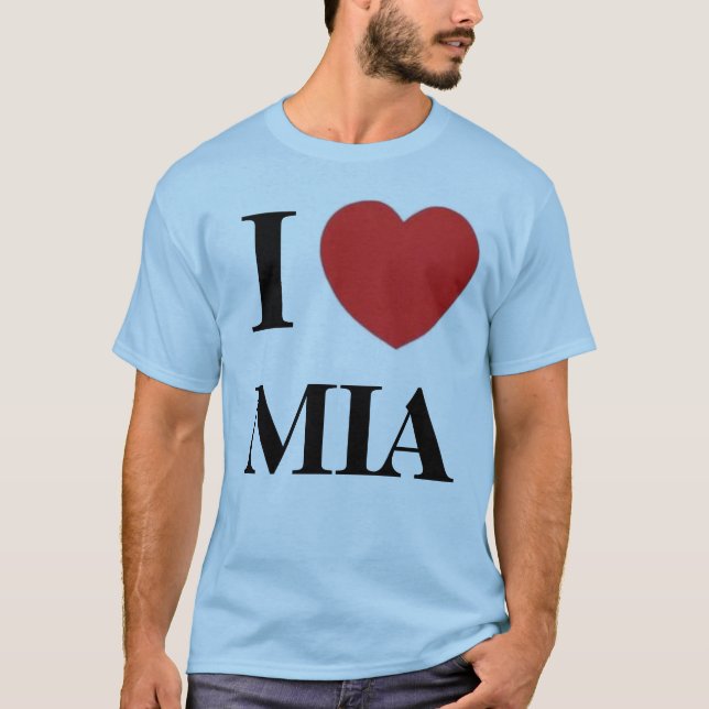 T-shirt J'aime Miami (Devant)