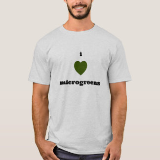 T-shirt J'aime Microgreens !