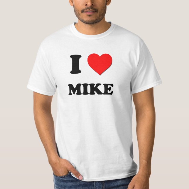 T-shirt J'aime Mike (Devant)