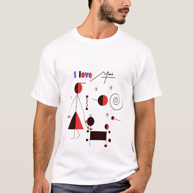 T-shirt J'aime Miro (Devant)