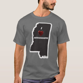 T-shirt J'aime Mississippi