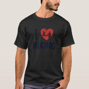 T-shirt J'aime Mixage Mixte Barmann Bartender Bardame