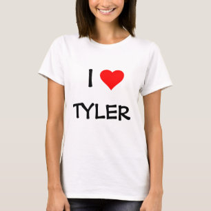 T-SHIRT "J'AIME _____" MODÈLE : AJOUTEZ VOTRE PROPRE NOM