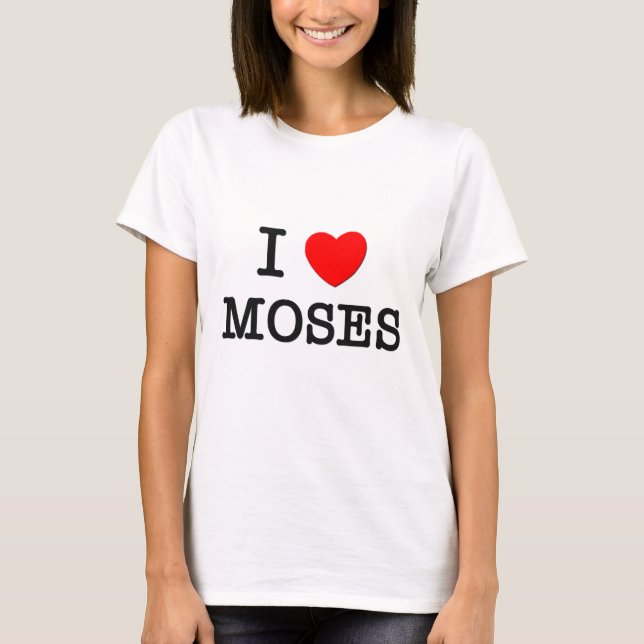 T-shirt J'aime Moïse (Devant)