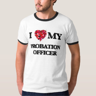 T-shirt J'aime mon agent de probation