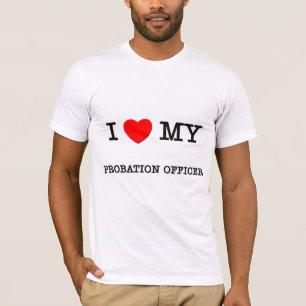 T-shirt J'aime mon AGENT DE PROBATION