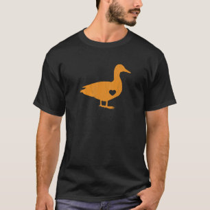 T-shirt J'aime mon agriculteur fol de volaille de canards