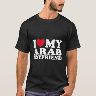 T-shirt J'aime mon ami arabe Je chauffe mon ami arabe