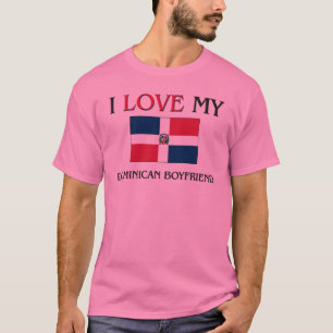 T-shirt J'aime mon ami dominicain
