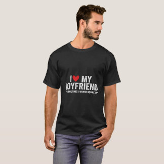 T-shirt J'aime mon ami mais parfois je veux me battre