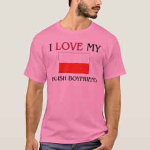 T-shirt J'aime mon ami polonais