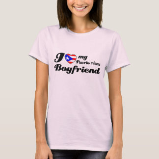 T-shirt J'aime mon ami portoricain