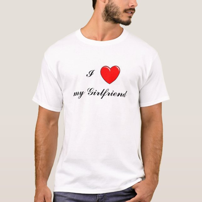 T-shirt J'aime mon amie (Devant)
