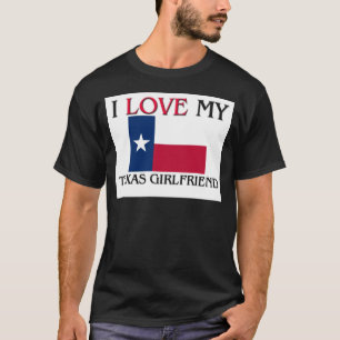 T-shirt J'aime mon amie du Texas