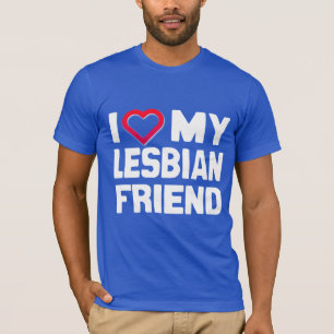 T-SHIRT J'AIME MON AMIE LESBIENNE
