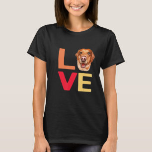 T-shirt J'Aime Mon Animal De Compagnie Labrador Dog-Fun Av