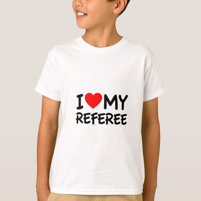 T-shirt J'aime mon arbitre (Devant)
