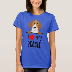 T-shirt J'aime mon Beagle